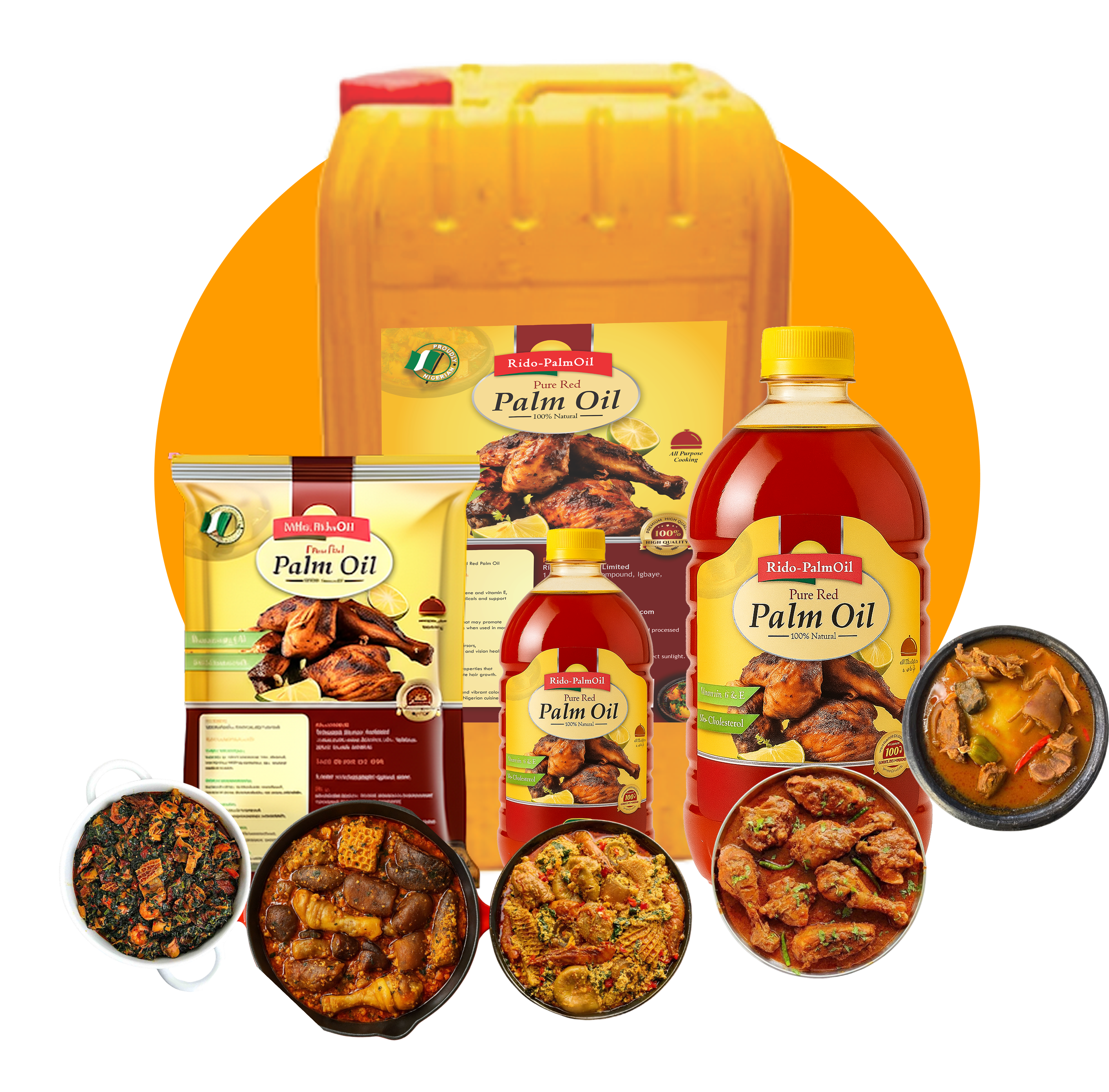 Palm Oil Bottle